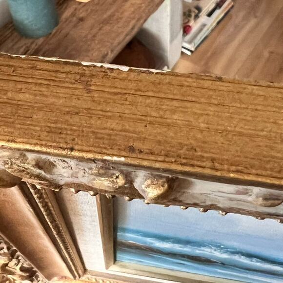 Howard Gailey Original Oil On Canvas Seascape Waves Framed Painting Signed - Picture 16 of 16